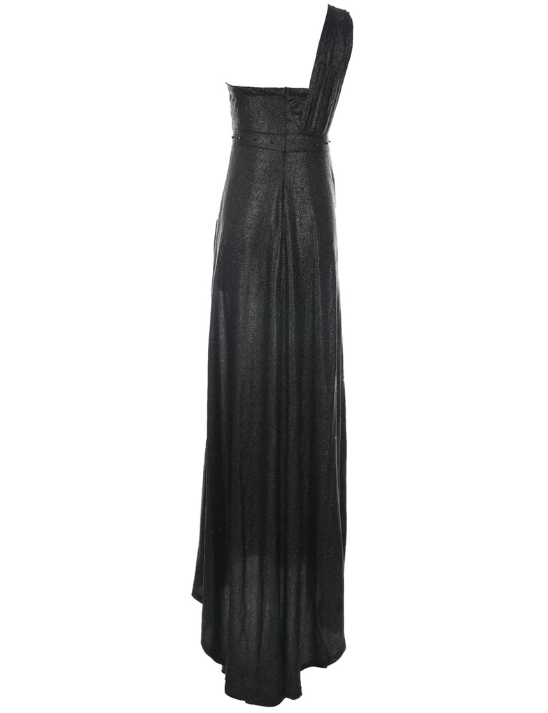 One Shouldered Evening Dress - S