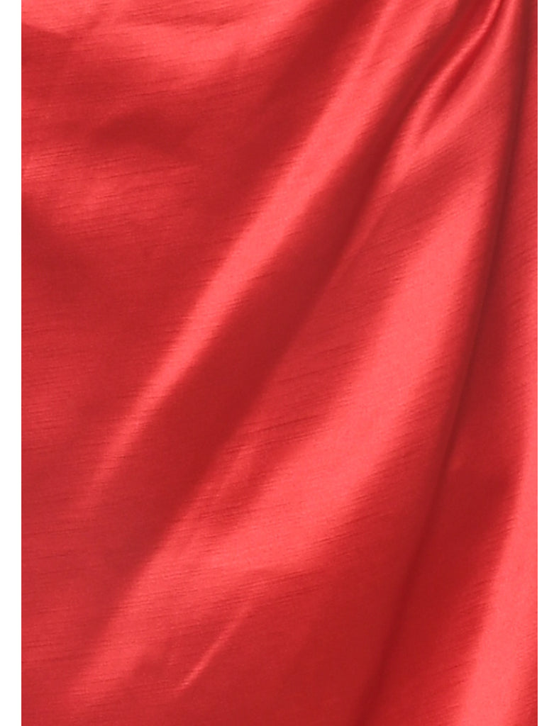 One Shouldered Prom Dress - S