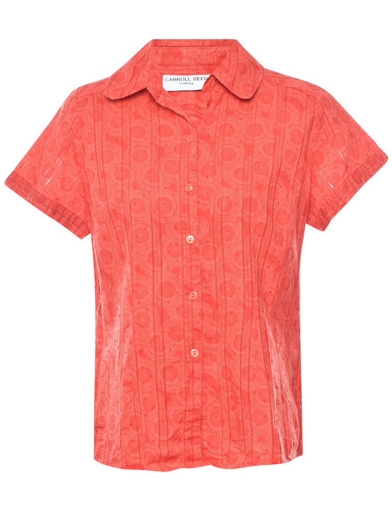 Orange Blouse - L