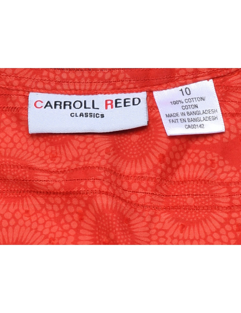 Orange Blouse - L