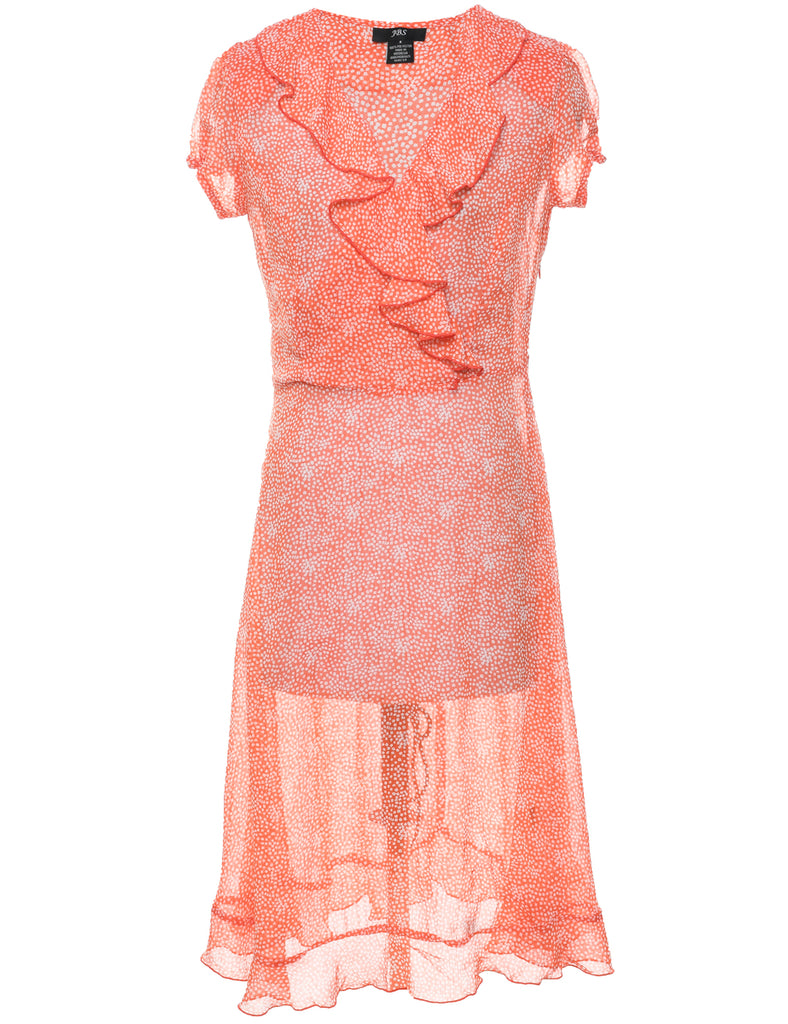 Orange Dress - M