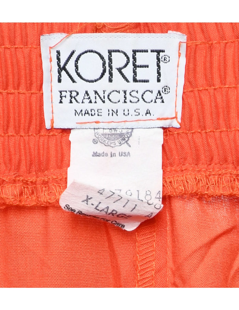 Orange Trousers - W36 L29