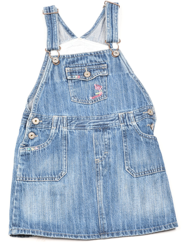 Osh Kosh B'Gosh Embroidered Light Wash Dress - 3 YEARS