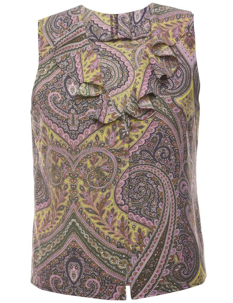 Paisley Blouse - M