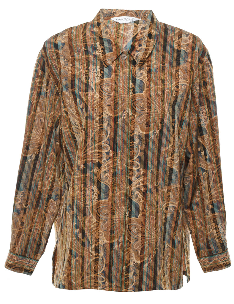 Paisley Blouse - L