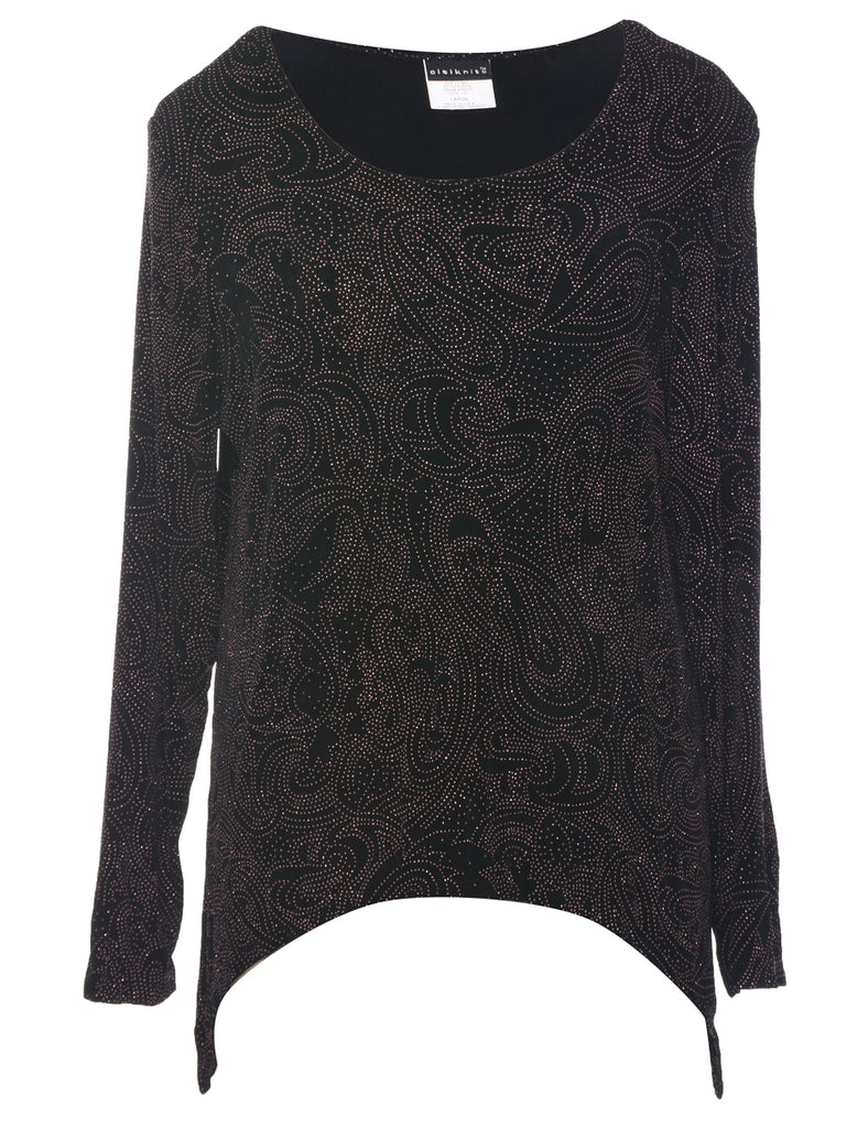 Paisley Evening Top - L
