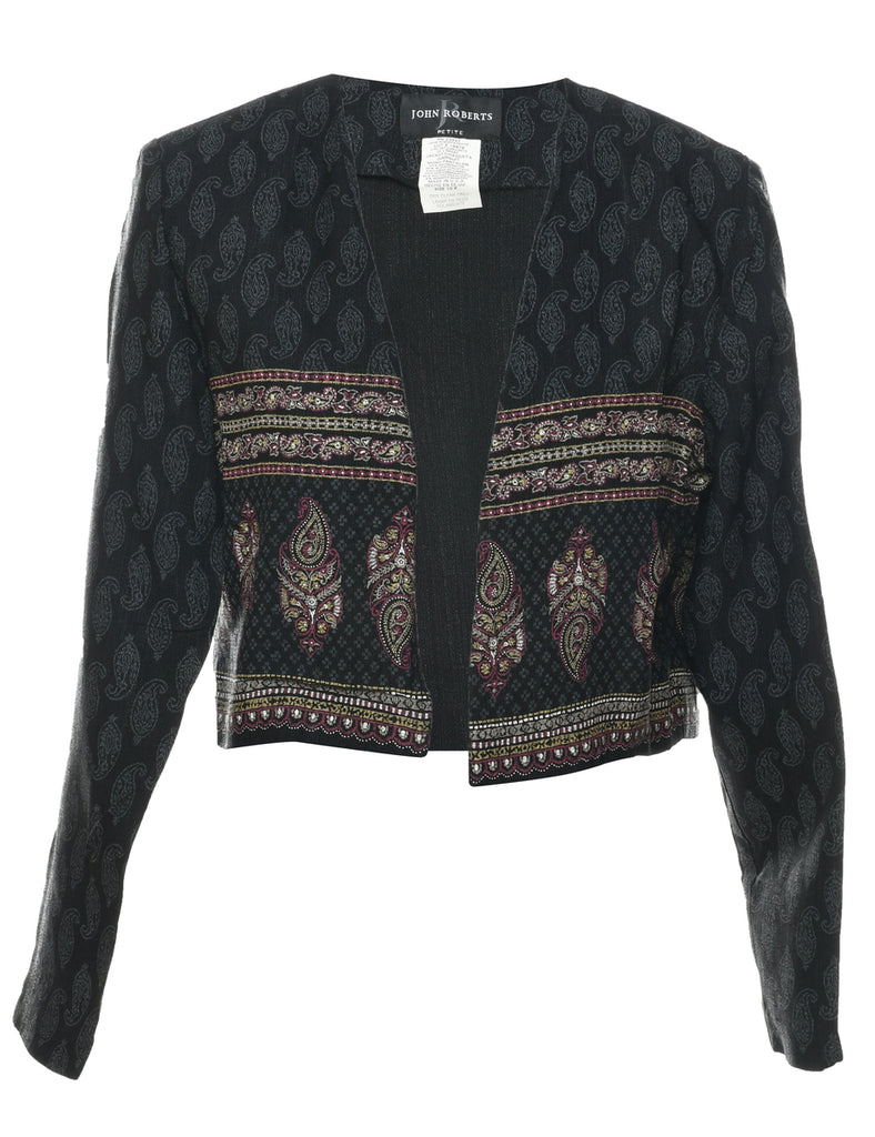 Paisley Pattern Jacket - M