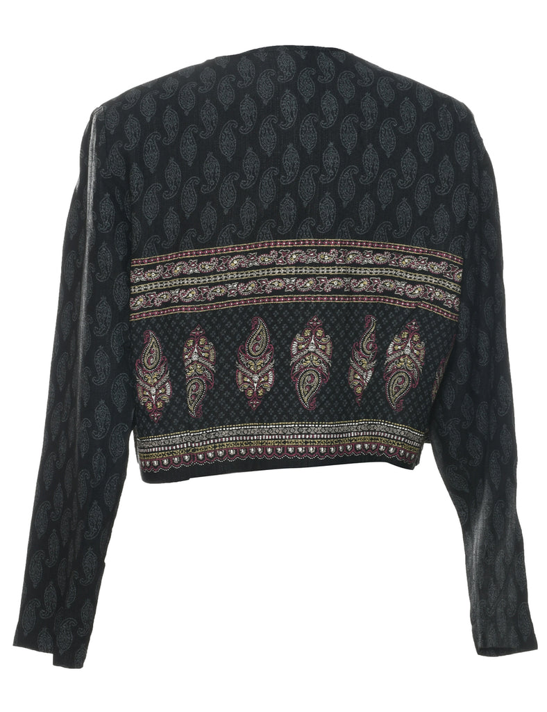 Paisley Pattern Jacket - M