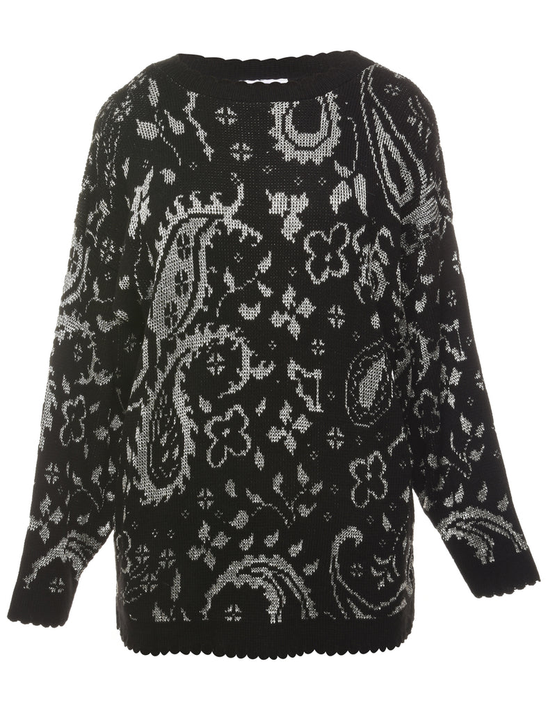 Paisley Pattern Jumper - S