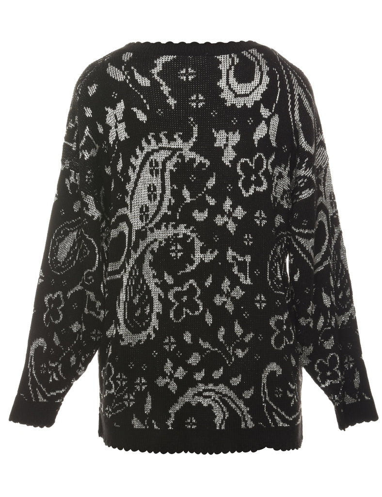 Paisley Pattern Jumper - S