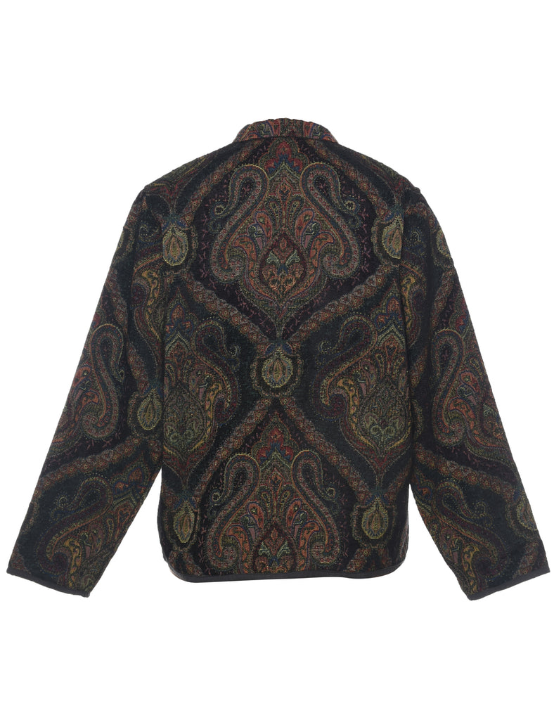 Paisley Pattern Tapestry Jacket - XL