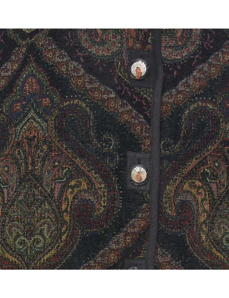Paisley Pattern Tapestry Jacket - XL