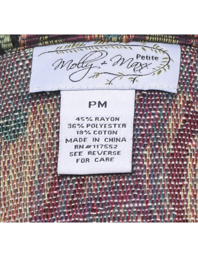 Paisley Pattern Tapestry Jacket - M