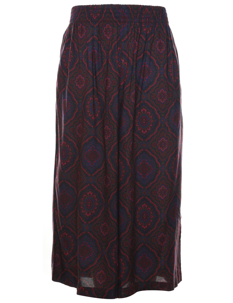 Paisley Pattern Trousers - W30 L21