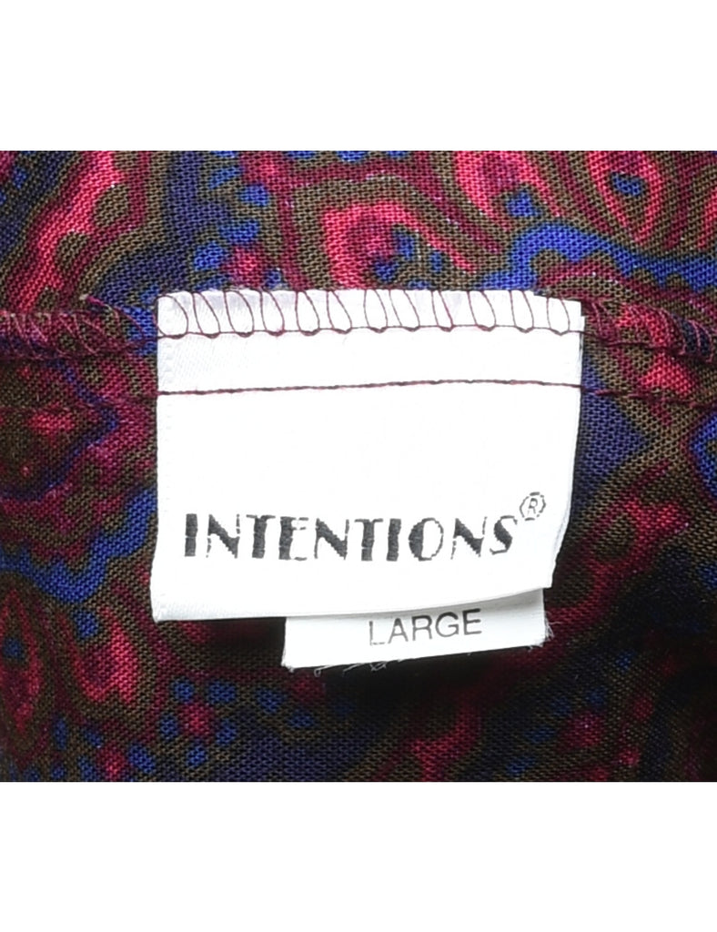 Paisley Pattern Trousers - W30 L21