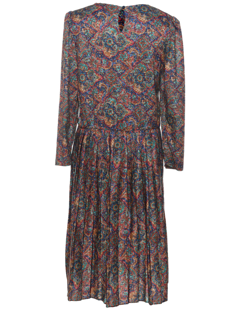 Paisley Print Dress - XL