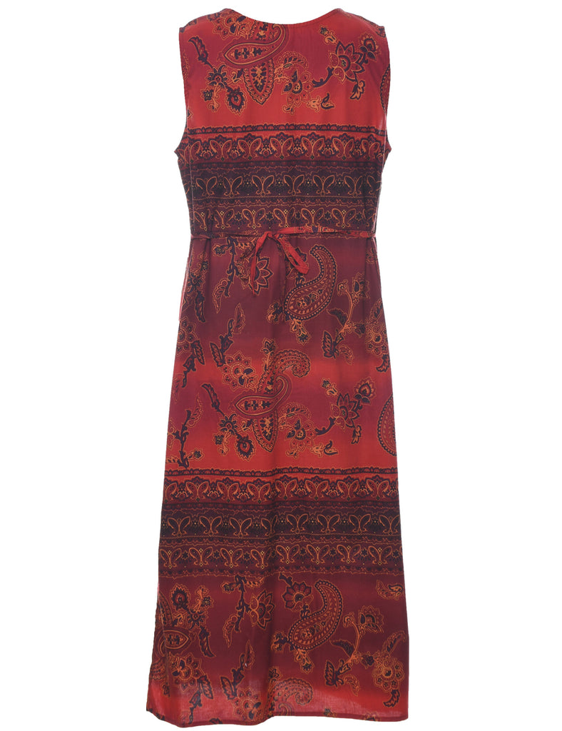 Paisley Print Dress - XL