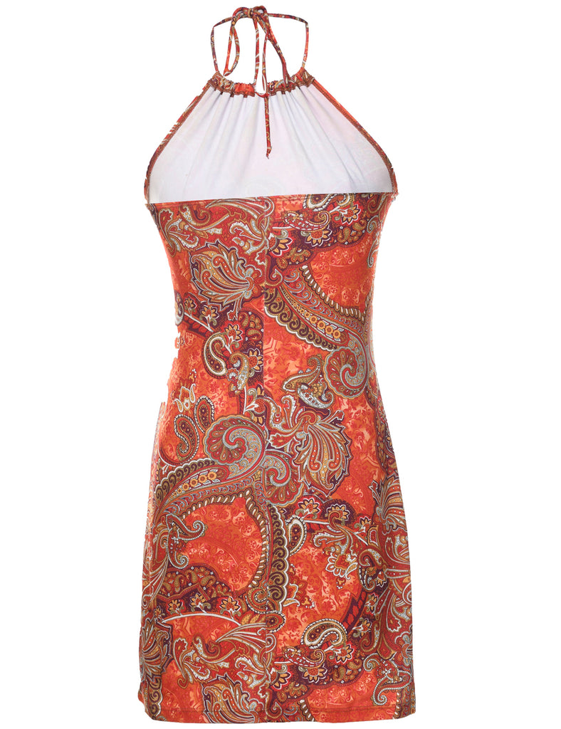 Paisley Print Dress - XS