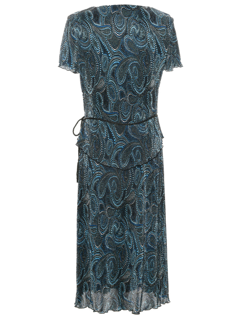 Paisley Print Dress - M