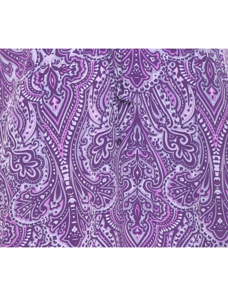 Paisley Print Dress - M