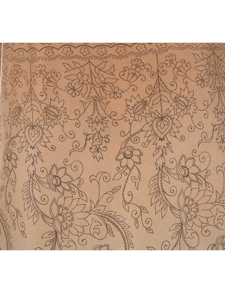 Paisley Print Dress - S