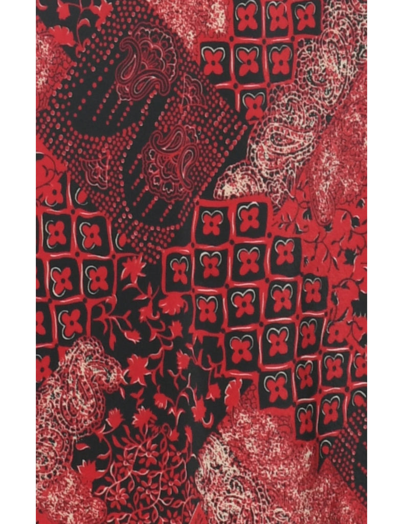 Paisley Print Dress - S