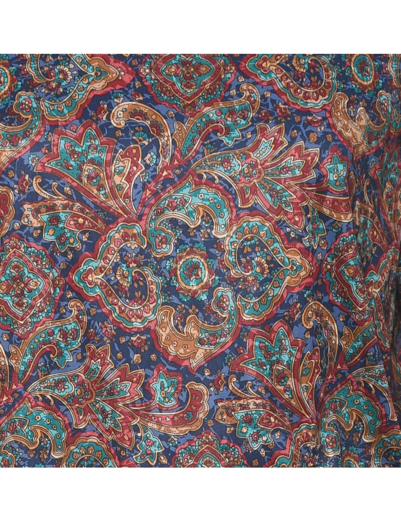 Paisley Print Dress - XL