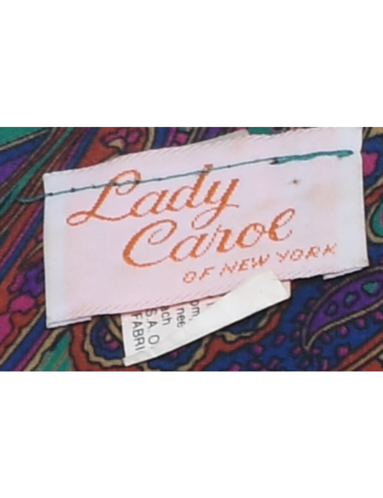 Paisley Print Dress - XL