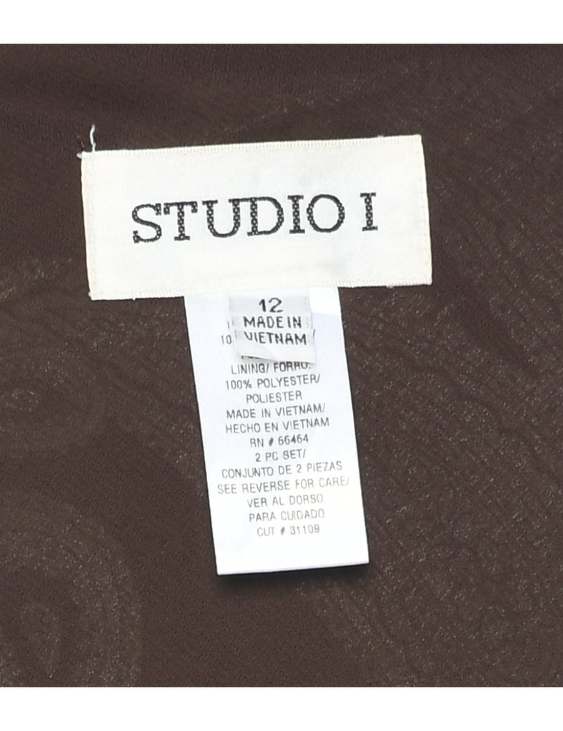 Paisley Print Dress - M