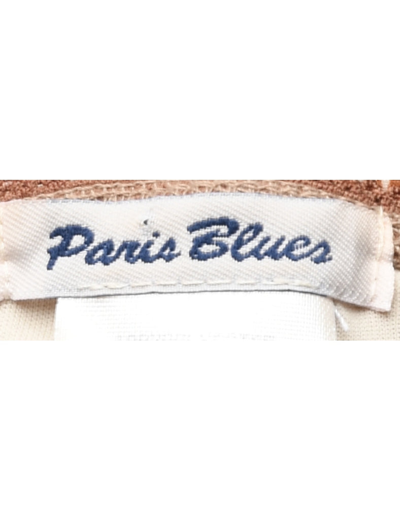 Paisley Print Y2K Skirt - M