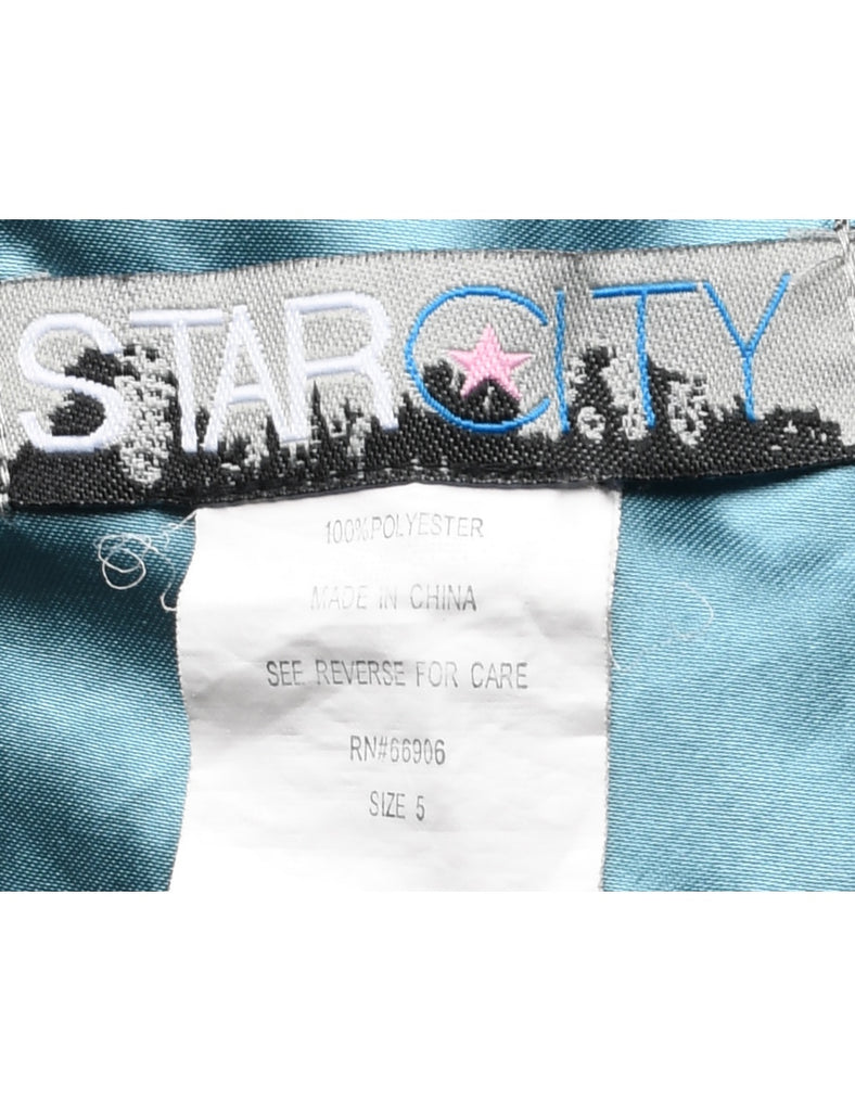 Paisley Print Y2K Skirt - L