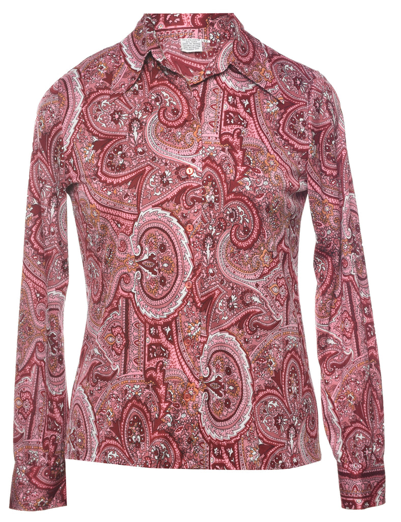 Paisley Shirt - M