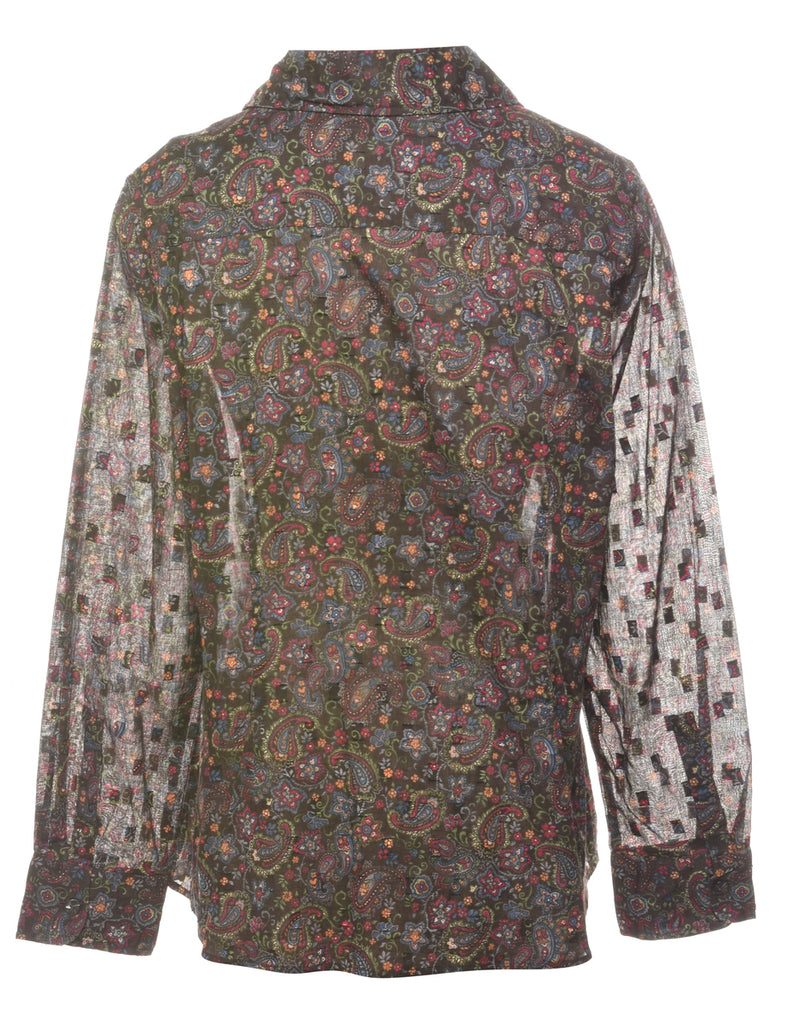 Paisley Shirt - L