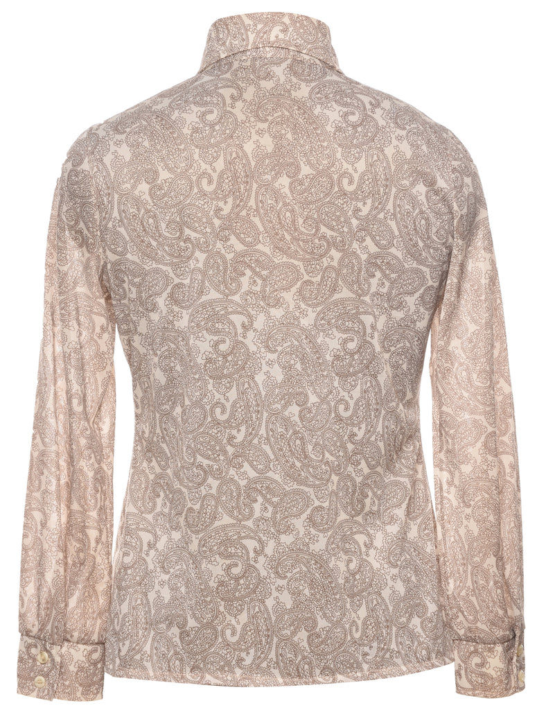 Paisley Shirt - M