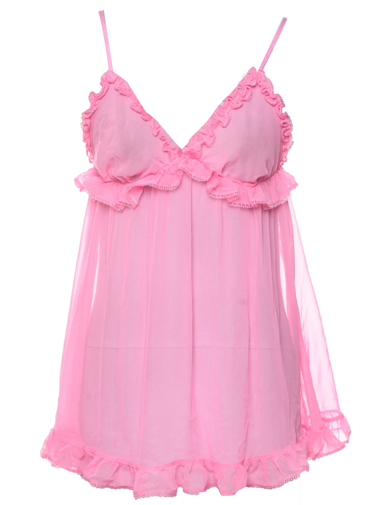 Pale Pink Babydoll - XS