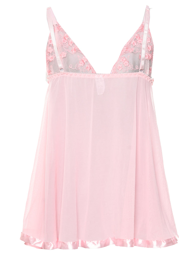 Pale Pink Babydoll - S