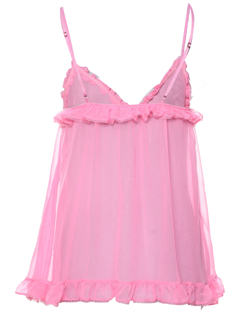 Pale Pink Babydoll - XS