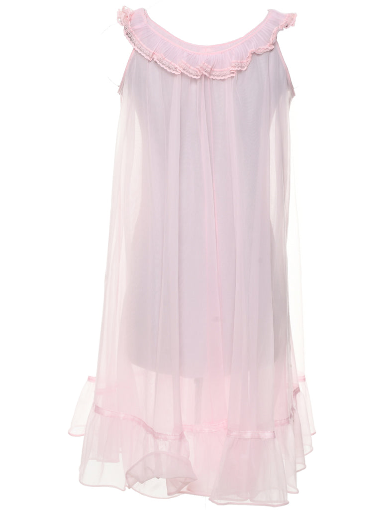 Pale Pink Babydoll - L