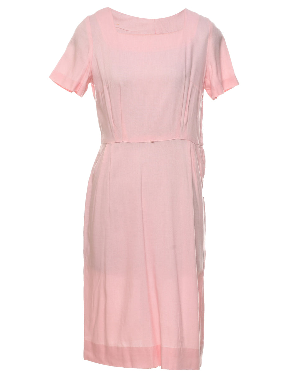 Women's Pale Pink Dress Pink, M