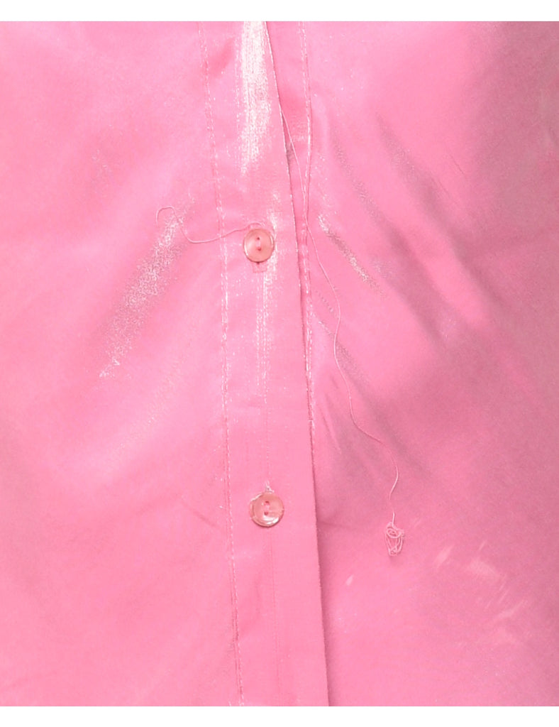 Pale Pink Evening Blouse - XS