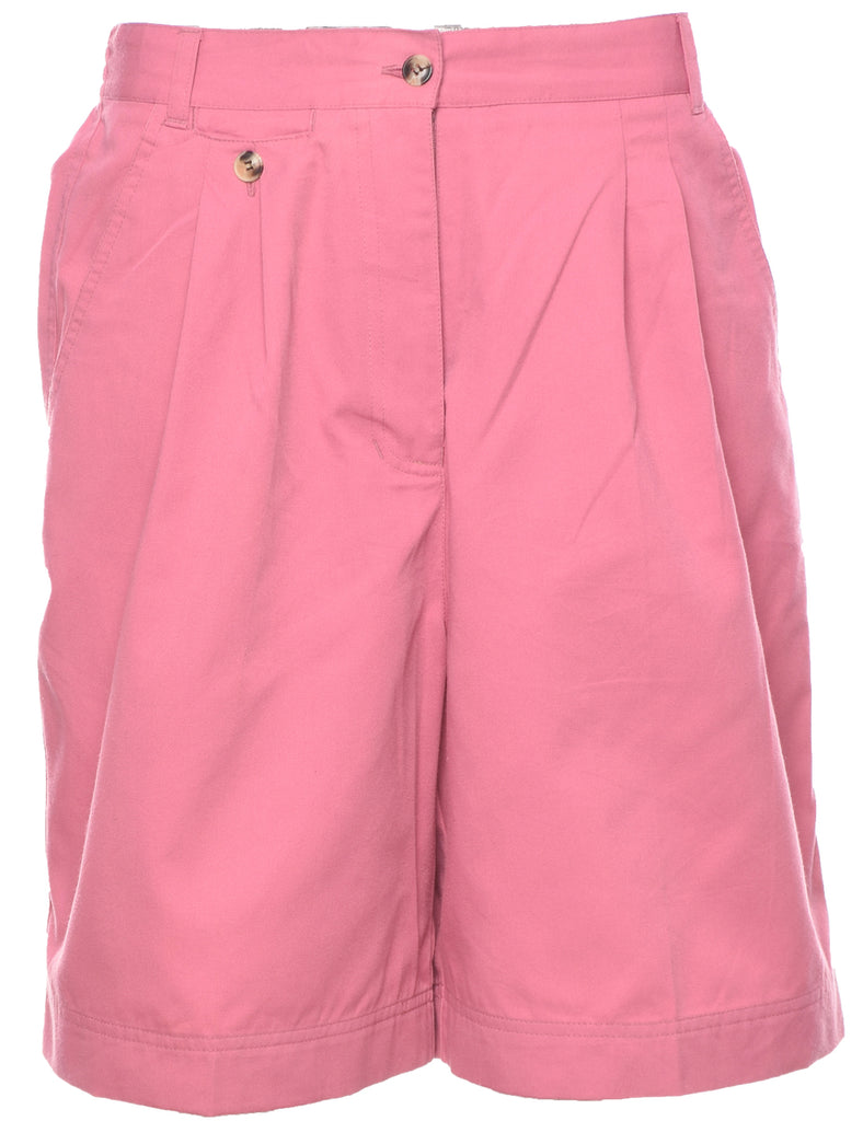 Pale Pink Plain Shorts - W29 L8