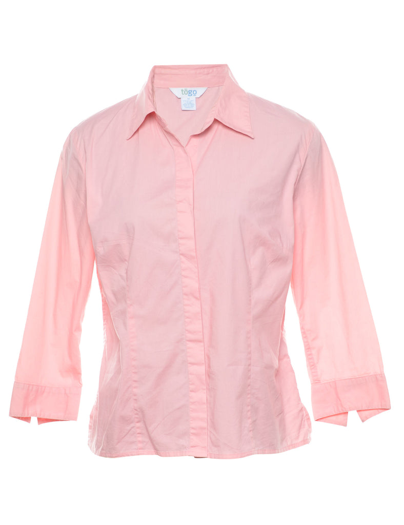Pale Pink Shirt - M