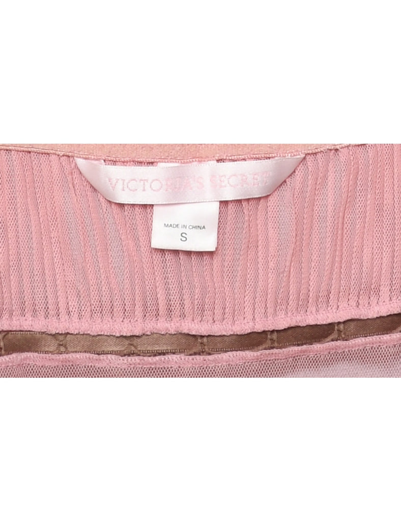 Pale Pink Y2K Babydoll - S