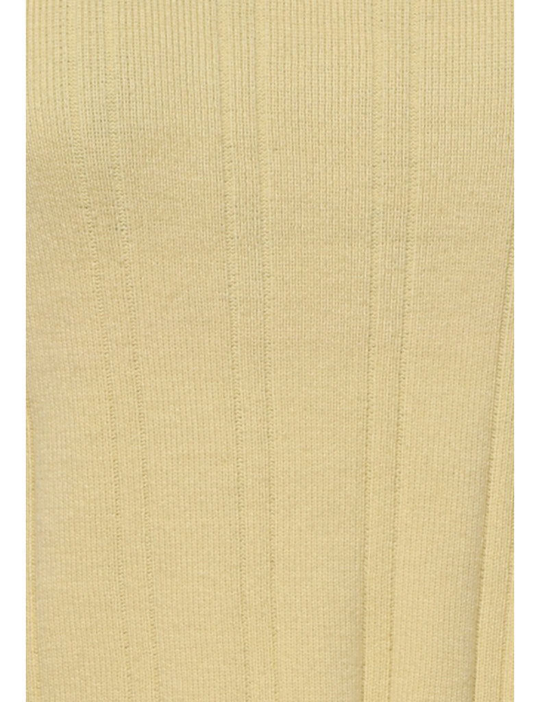 Pale Yellow Jumper - S