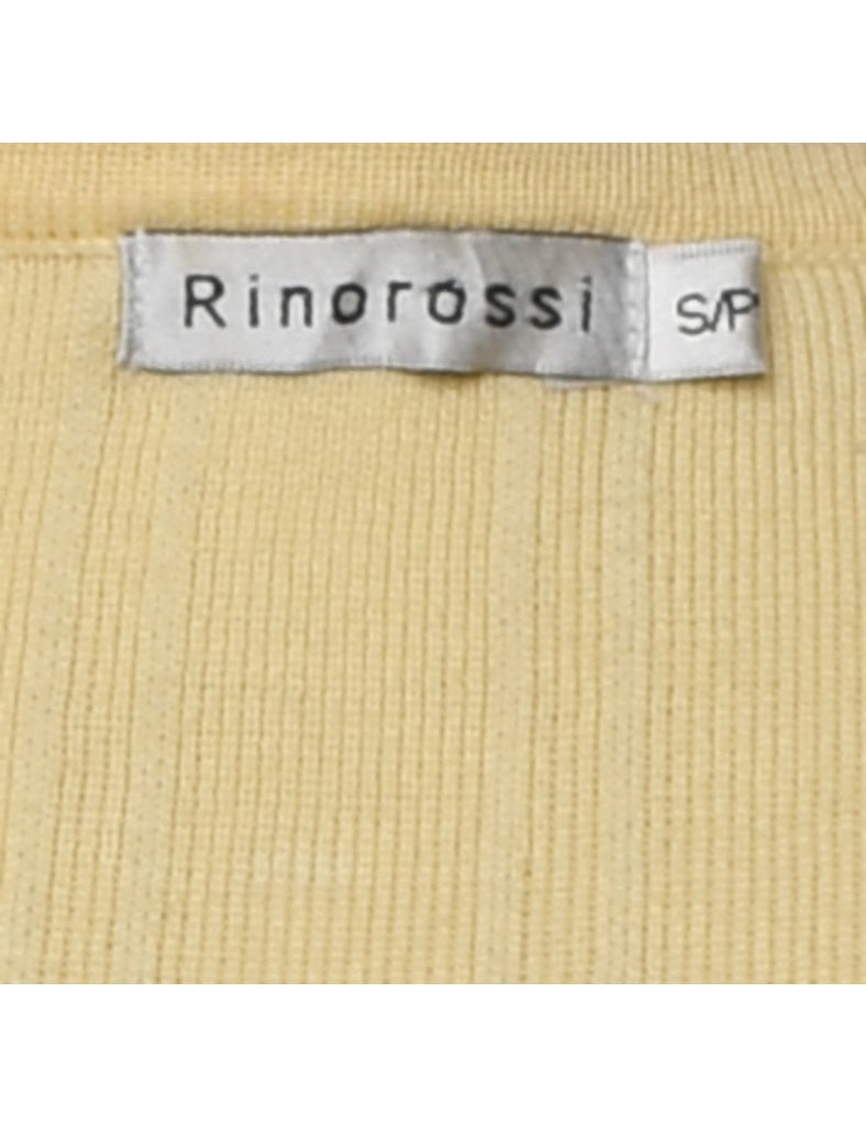Pale Yellow Jumper - S