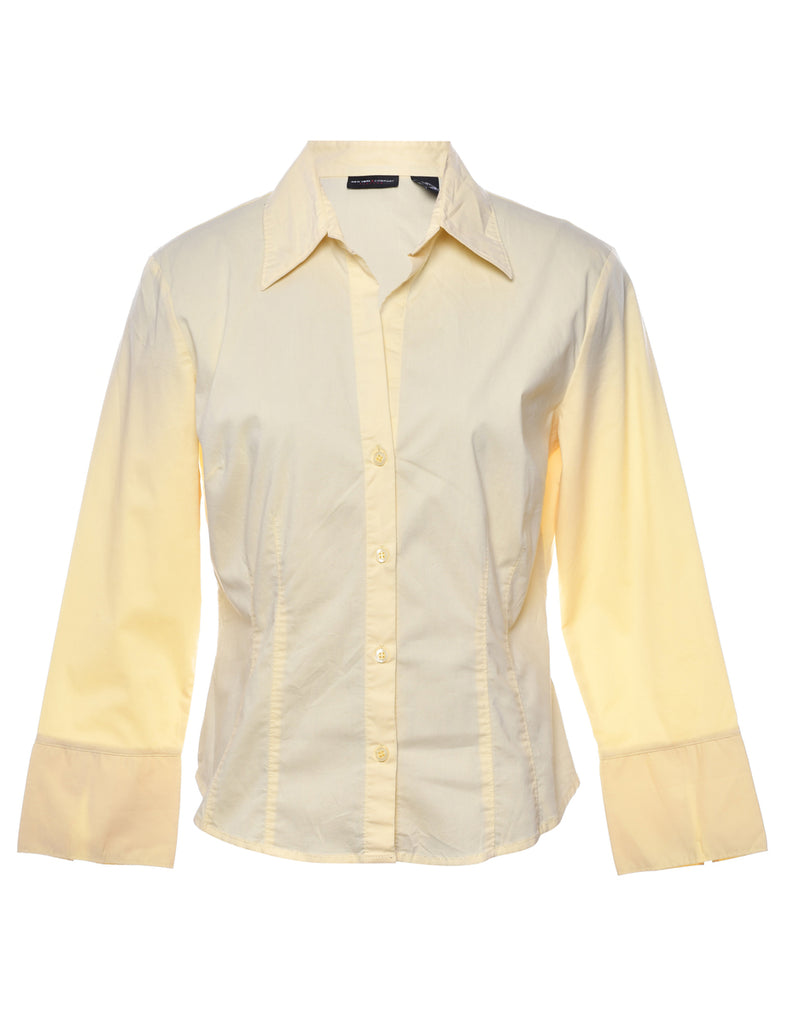 Pale Yellow Shirt - M