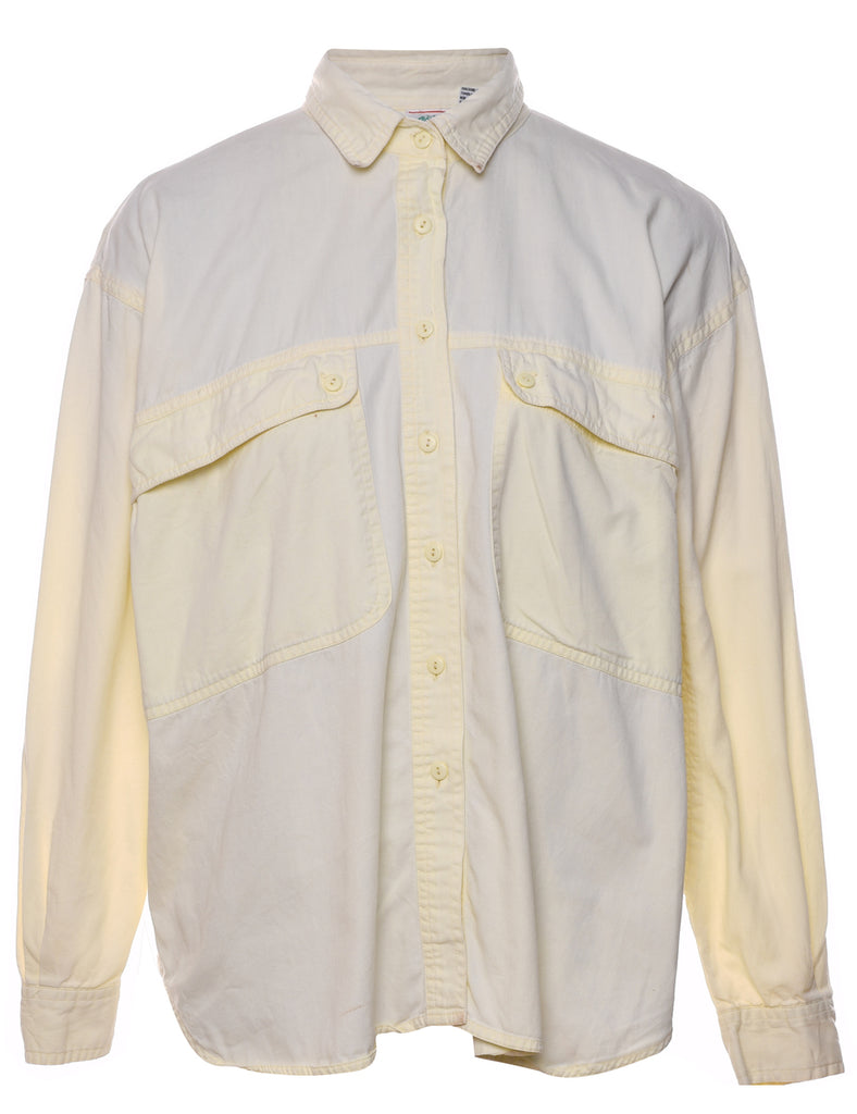 Pale Yellow Shirt - L