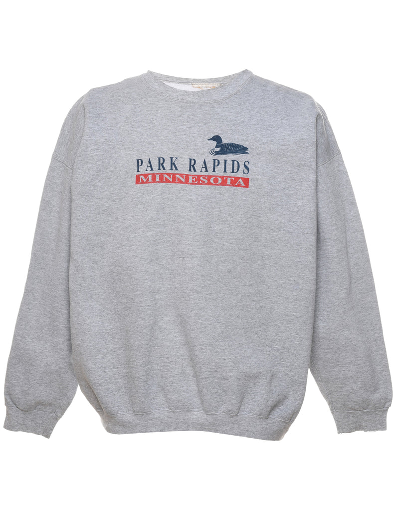 Park Rapid Minnesota Printed Sweatshirt - XL