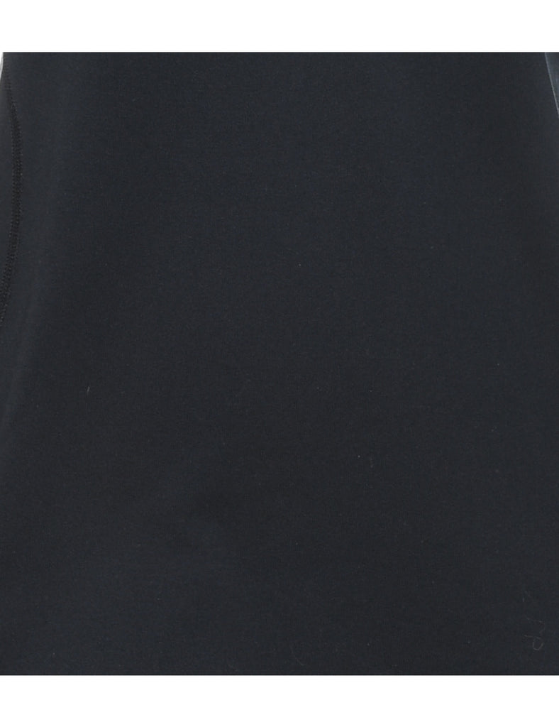 Patagonia Plain Black High Neck Sweatshirt - M
