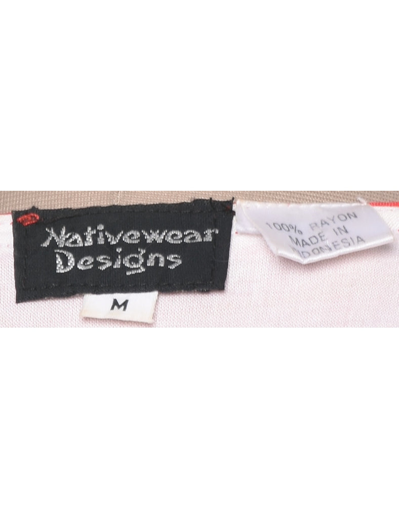Patchwork Cropped Jacket - M